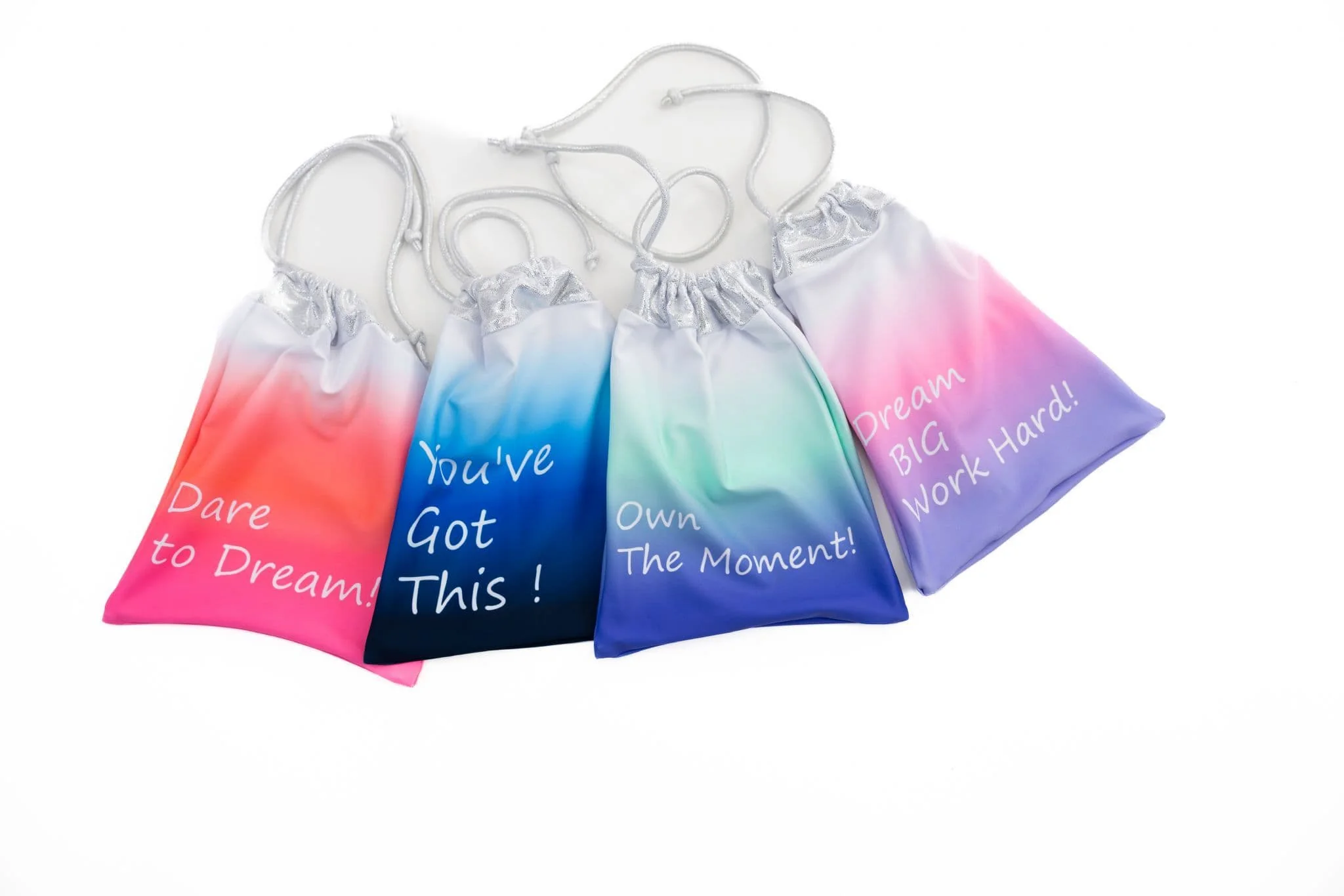 Motivational Hand Guard Bag - Ombre Orange / Pink - Image 5